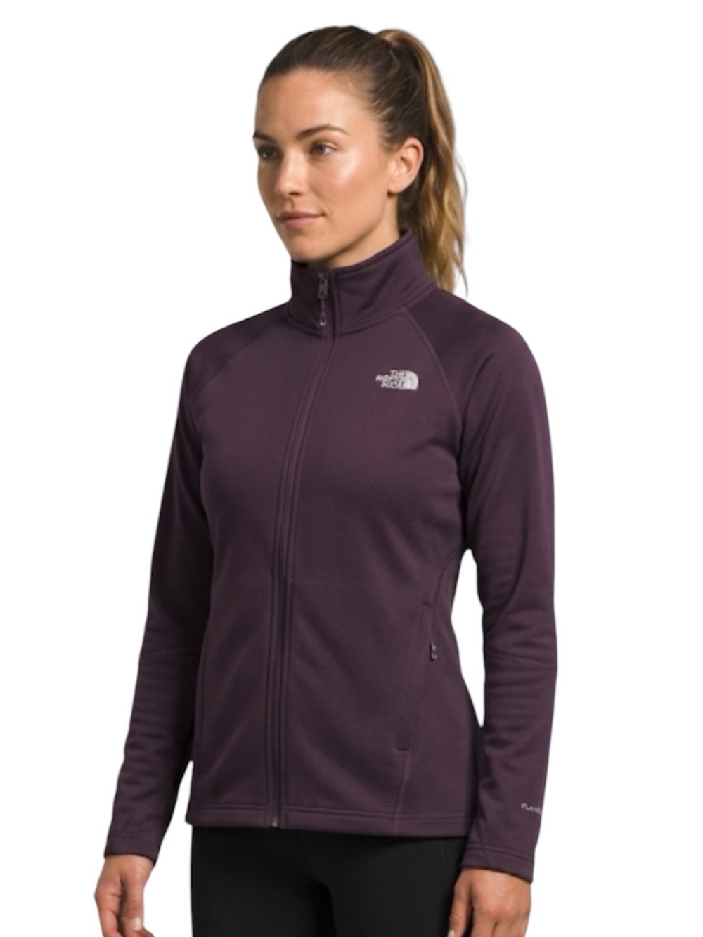 The North Face Women's FlashDry Full Zip Jacket Purple Wine Size S
N